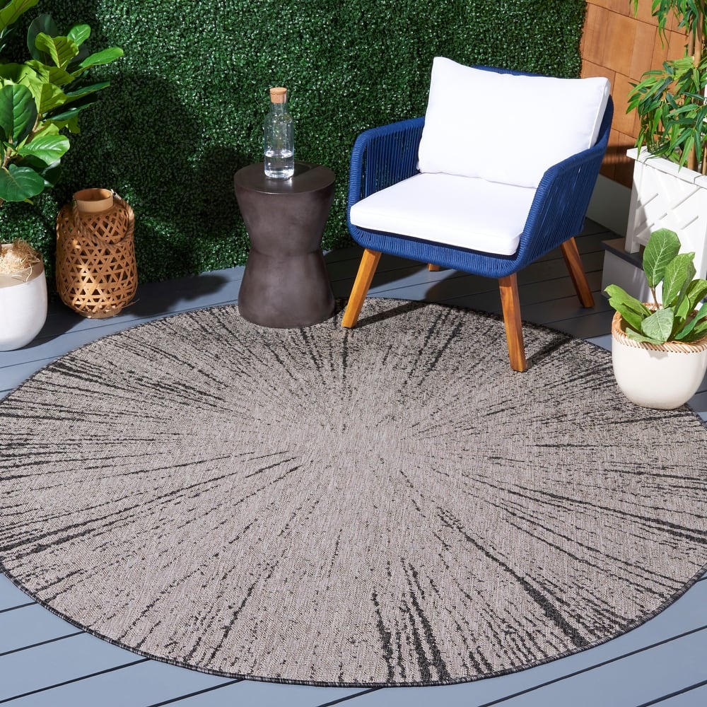 SAFAVIEH Courtyard Sabaha Indoor/Outdoor Waterproof Patio Backyard Rug
