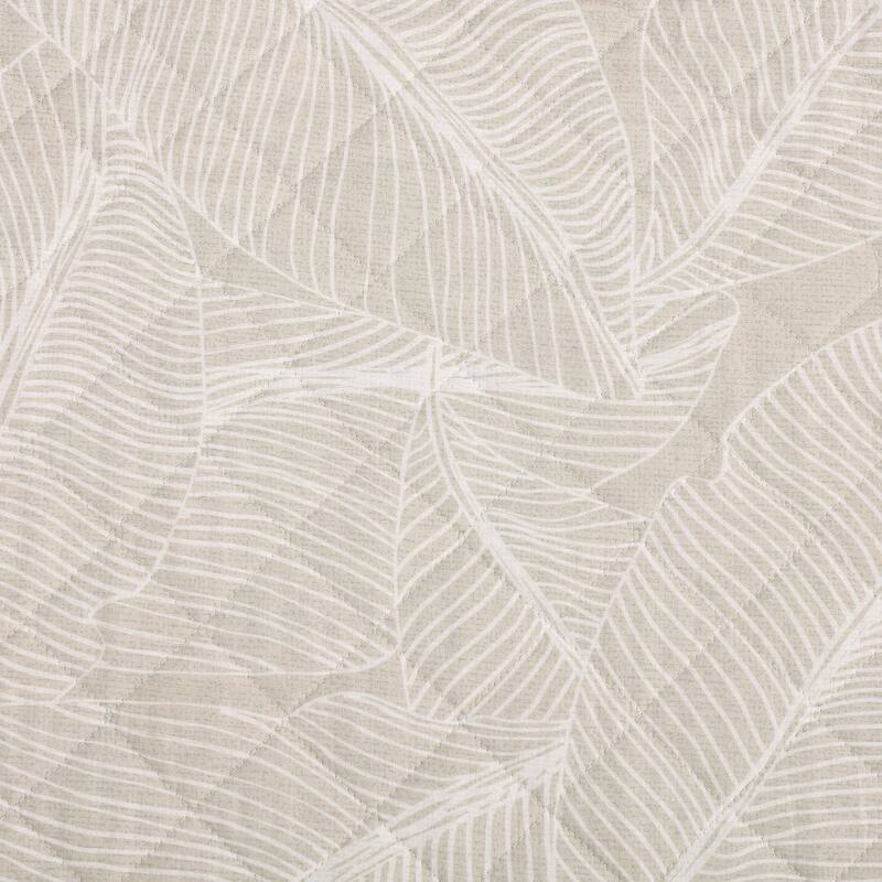 Tommy Bahama Pebble Palms Beige Cotton Reversible Quilt Set