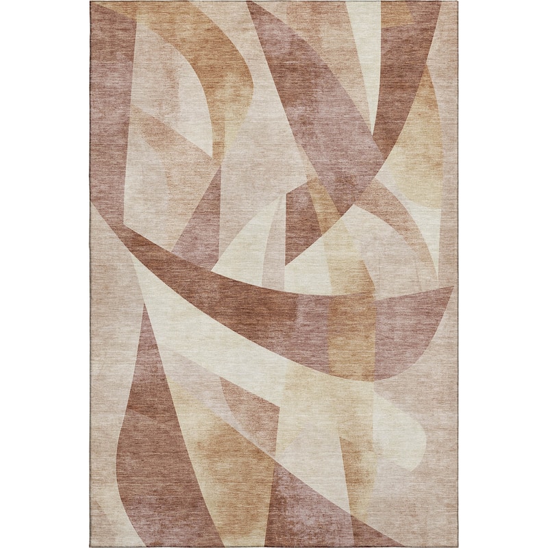 Premium Washable Super Soft Abstract Contemporary Mayfield Rug