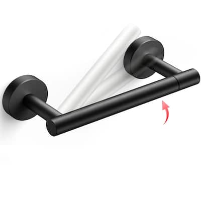 Wall-Mount Toilet Paper Holder Flexible Pivot TP Holder