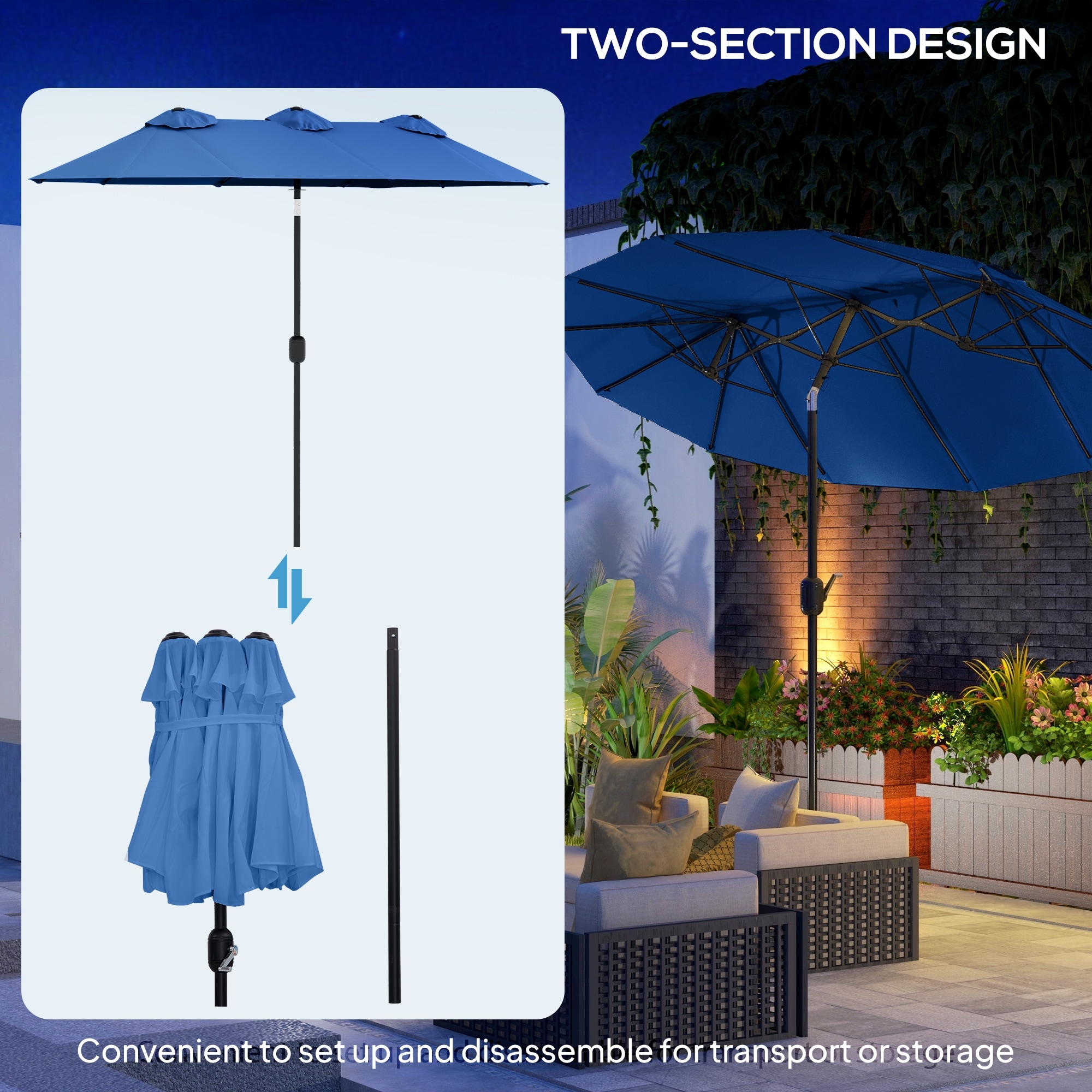 3 vent patio umbrella EliteShade USA 10-Year-Non-Fading 9ft 3-Tier Market Umbrella, Commercial Grade Outdoor Table with Crank Open, Windproof & UPF 50+ UV Protection, Heavy Duty Ventilation for Garden, Deck, Pool, Backyard Elevate your outdoor living space with our 10ft 3 Tiers Vented Patio Outdoor Umbrella 9FT 3-Tier Patio Umbrella with