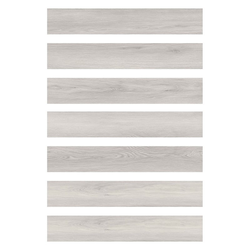 FloorPops Light Grey Peel and Stick Wood Floor Planks