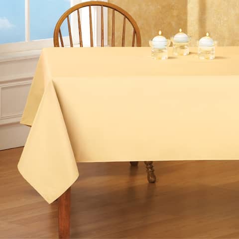 Basic Rectangular Tablecloth Table Linens