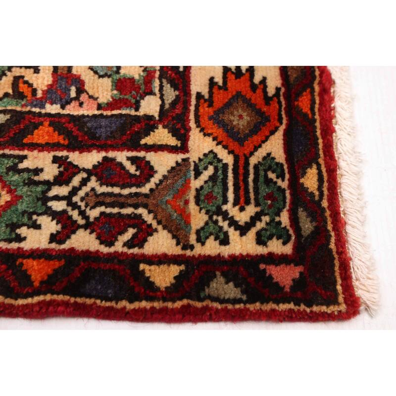 ECARPETGALLERY Hand-knotted Anadol Red Wool Rug - 3'2 x 5'0