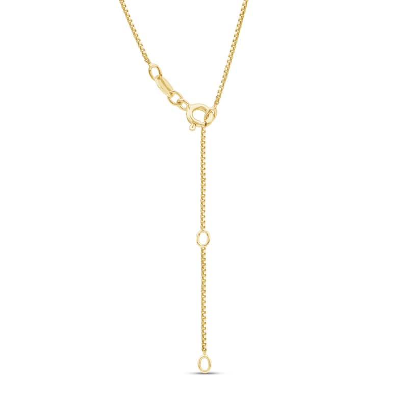 1ct Lab Grown Diamond Curved Bar Necklace in 14k Gold for Women