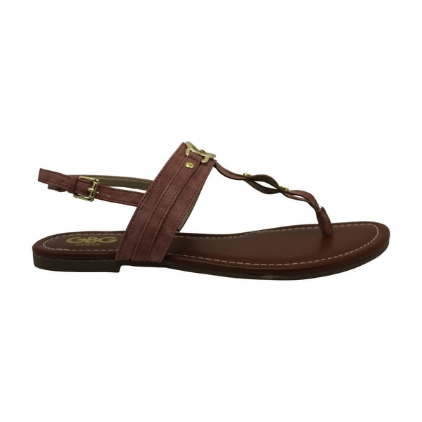 g by guess links flat sandals