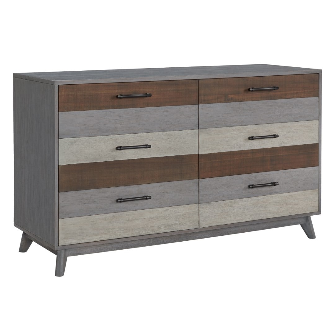 Baby dresser gray top