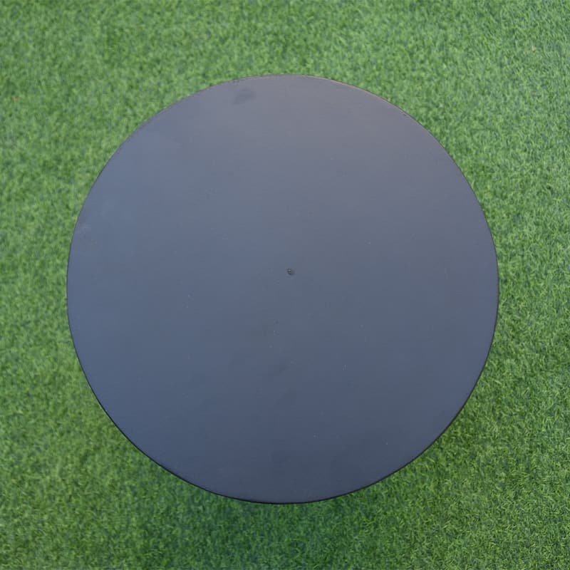 Modeno Black Propane Tank Cover Fire Pit Round 20" Outdoor