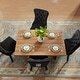 preview thumbnail 19 of 69, Solid Wood Velvet Upholstered Dining Chair Set of 6