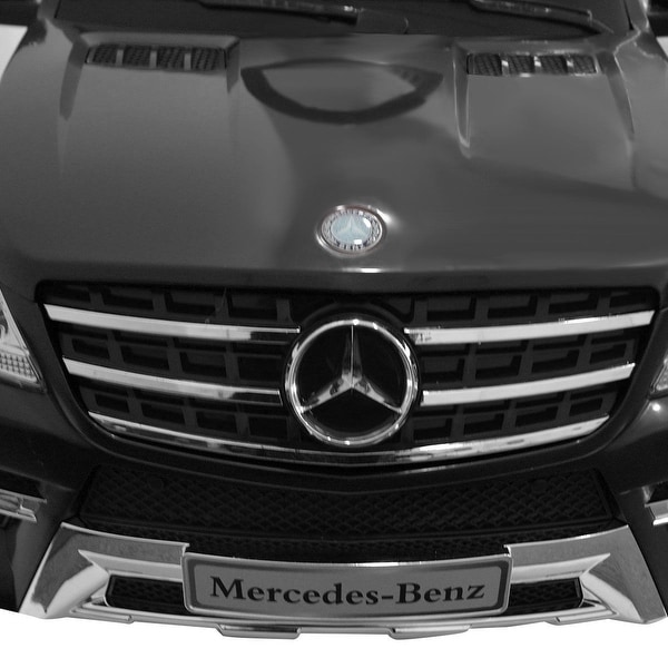 costway mercedes benz ml350 6v electric kids ride on car licensed mp3 rc remote control