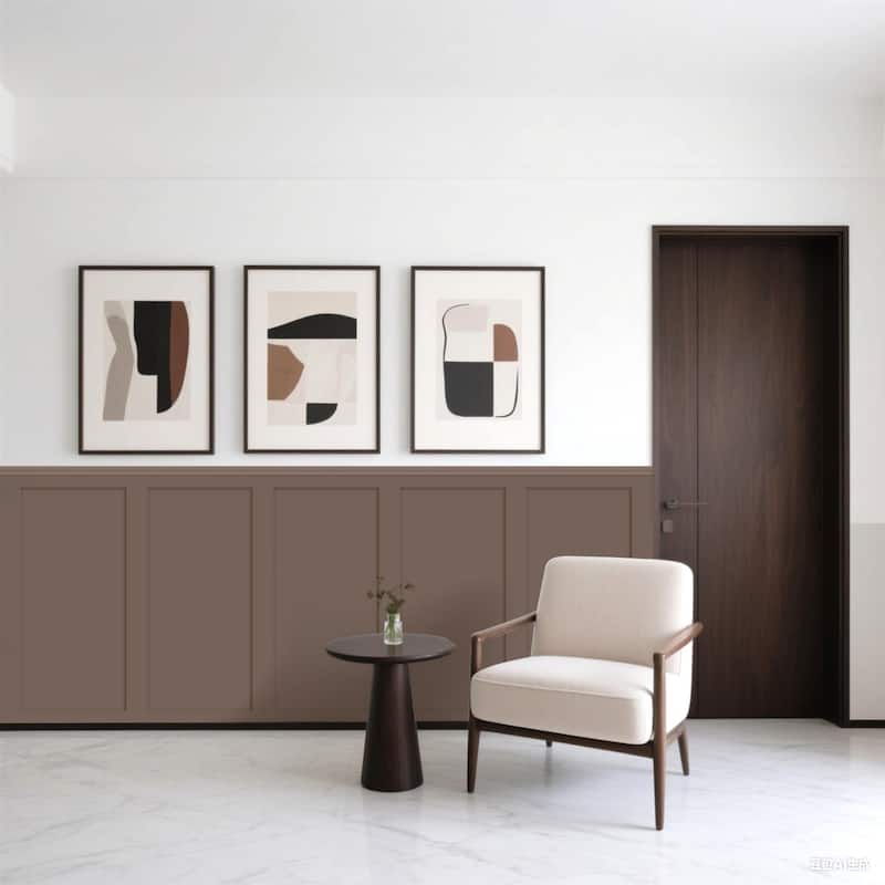 Pre-Cut MDF Wainscoting Kit Wall Decor Molding Strips Includes Trim Pieces