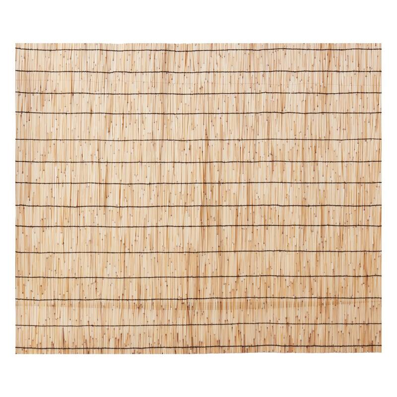 Natural Reed Backyard Landscaping Privacy Blind Fencing Screen Ideal for Outdoor Use - 13.3 ft x 3.3 ft