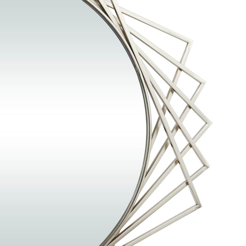 Metal Glam Wall Mirror 42 x 42 x 2