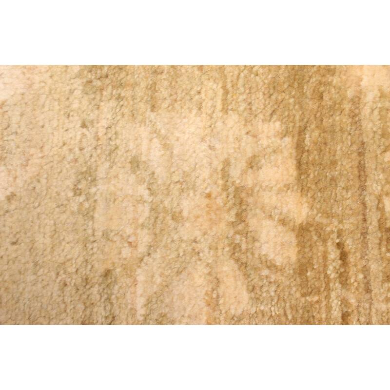 ECARPETGALLERY Hand-knotted Peshawar Ziegler Olive Wool Rug - 6'5 x 8'0