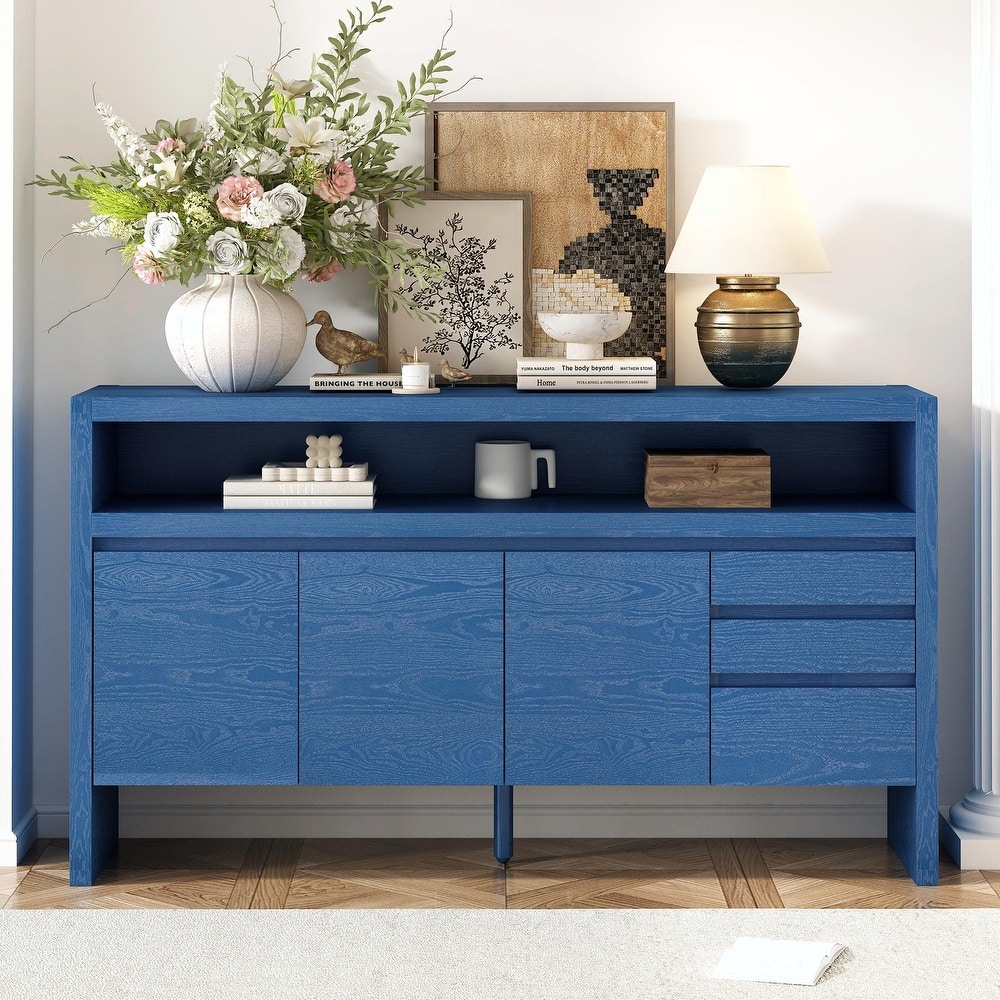 60" 3-Door Sideboard with 3 Drawers