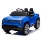 preview thumbnail 1 of 77, Licensed 24V Chevrolet Silverado EV Kids Ride-On Car with Four-Wheel Suspension, Remote Control, Bluetooth, and LED Lights Blue