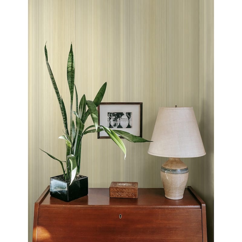 Seabrook Designs Vieno Vertical Texture Unpasted Wallpaper