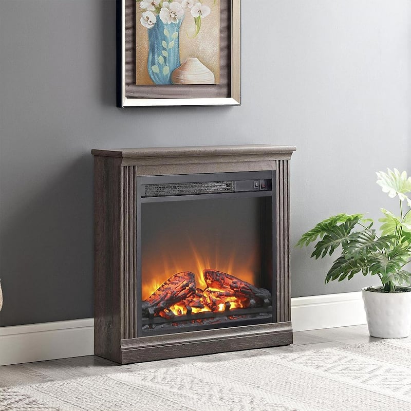 18 inch electric fireplace insert