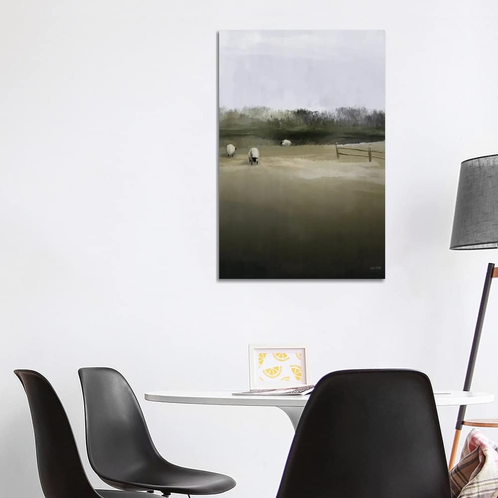 iCanvas "Countryside Flock" by House Fenway Canvas Print