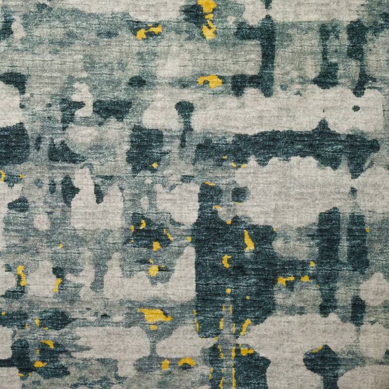 Indoor/ Outdoor Bravado Abstract Crosshatch Caramel Washable Area Rug
