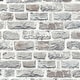 preview thumbnail 6 of 13, Galerie Wallcoverings Bricks and More Collection Stone Brick Matte Finish Vinyl on Non-woven Wallpaper Roll 33-feet long x 21-inches wide - Grey
