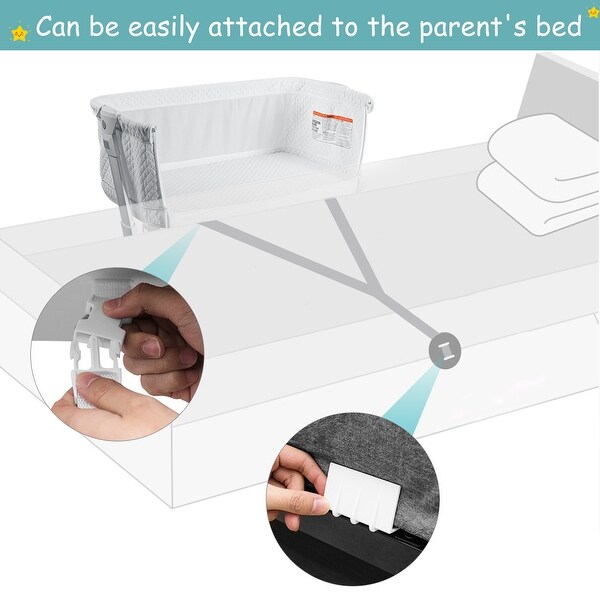 adjustable bedside bassinet