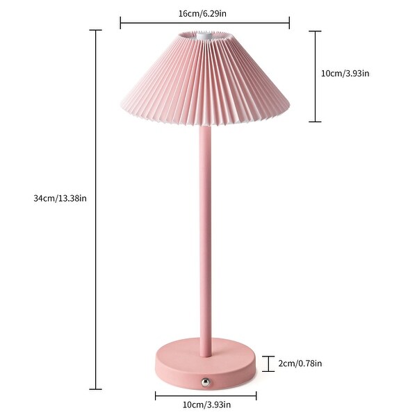 Romision Portable Table Lamp Battery Powered LED Lamp - Bed Bath