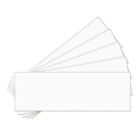 11.8"×3.94" Stone Composite Rectangular Mosaic Tile30 sheets/9.69sqft
