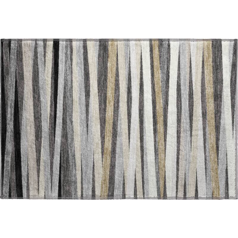 Premium Washable Super Soft Modern Stripes Mayfield Rug