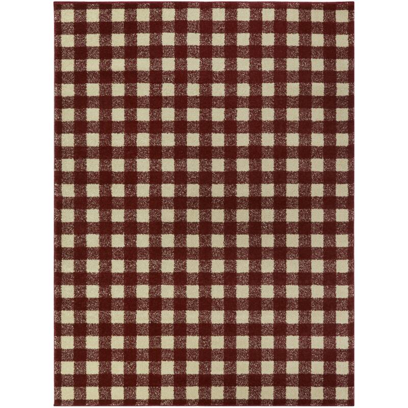 Rogers Gingham Area Rug
