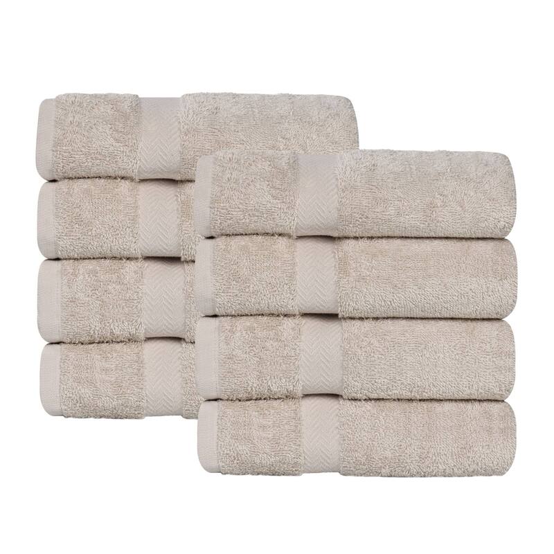 Superior Franklin Cotton Lightweight Hand Towel Set of 8