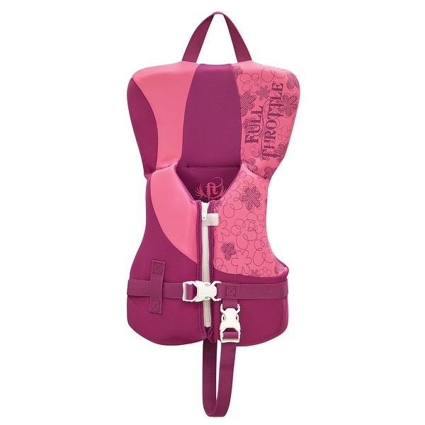 Full throttle infant rapid dry pfd pink/purple