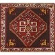 preview thumbnail 1 of 2, Noori Rug Fine Vintage Distressed Ricky Chocolate/Beige Runner - 2'0" x 1'8"