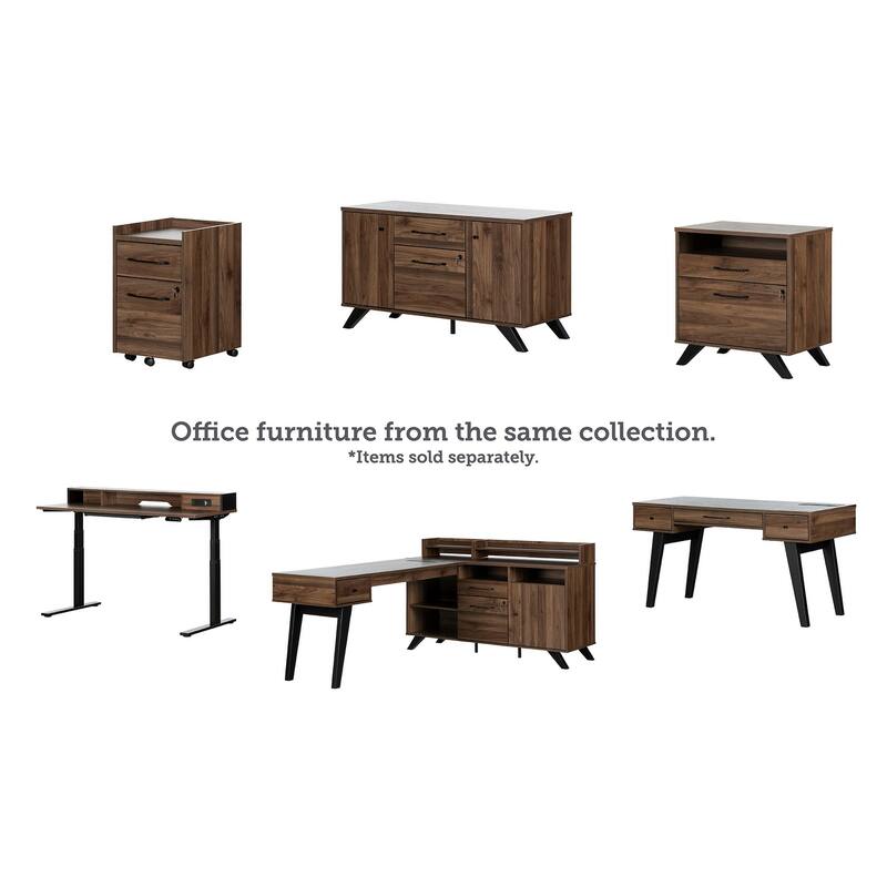 South Shore Helsy 2-Drawer File Cabinet