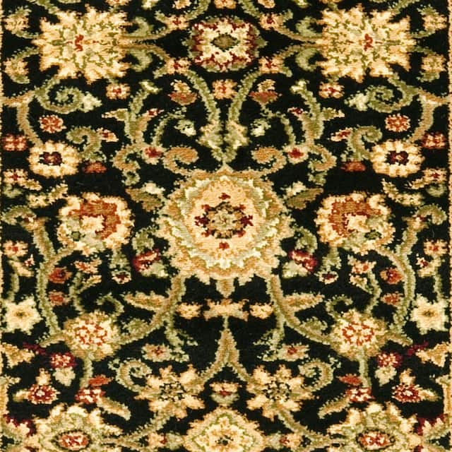 SAFAVIEH Lyndhurst Ambrogina Traditional Area Rug - 2'3" x 4' - Black/Ivory