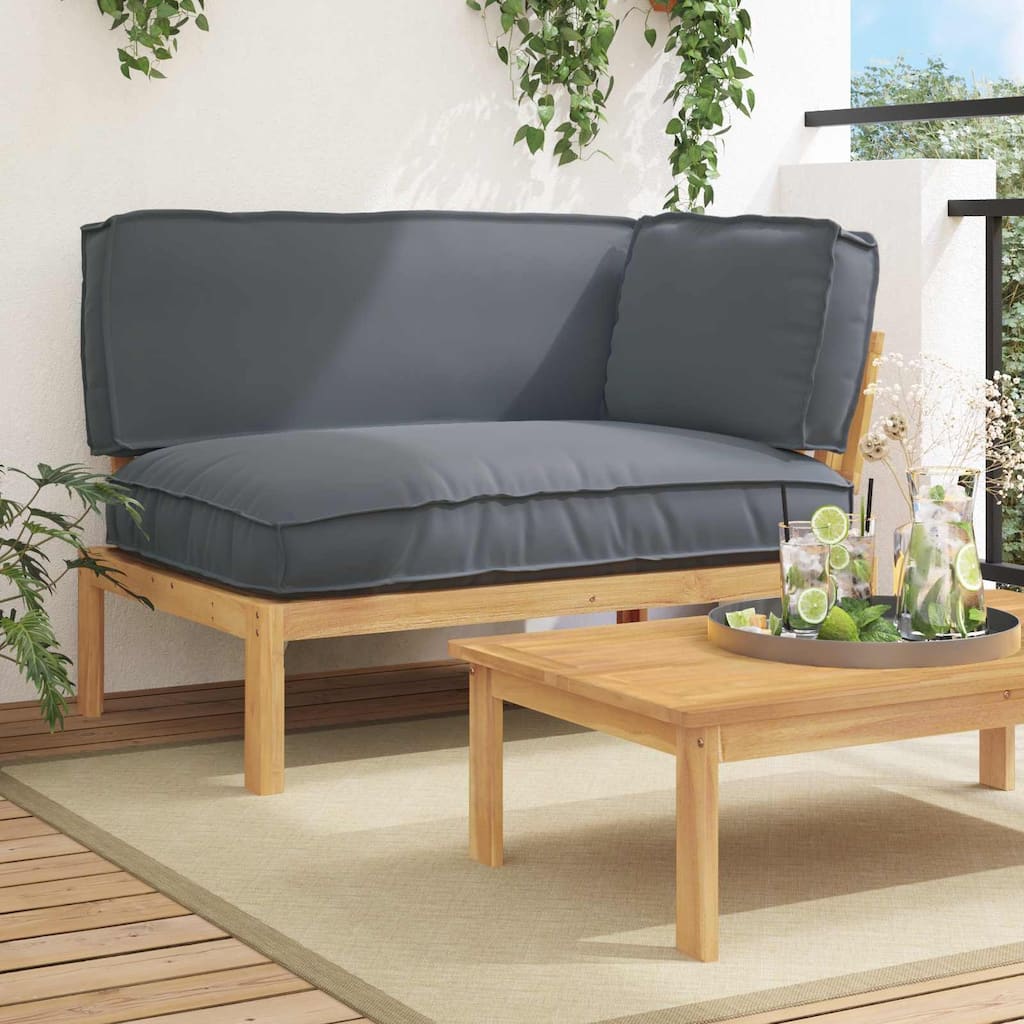 vidaXL Sofa Set in Solid Acacia Wood
