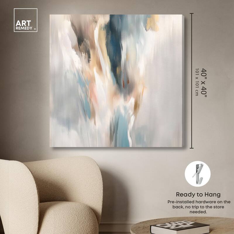 Gilded Gorge II Canvas by Art Remedy, Gallery Wrapped