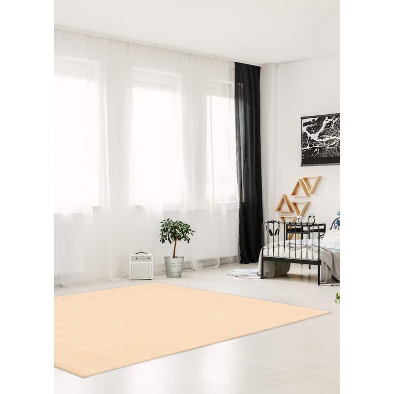 Kashkuli Gabbeh Cream Rug 6'8" x 9'3" - 6'8 x 9'3