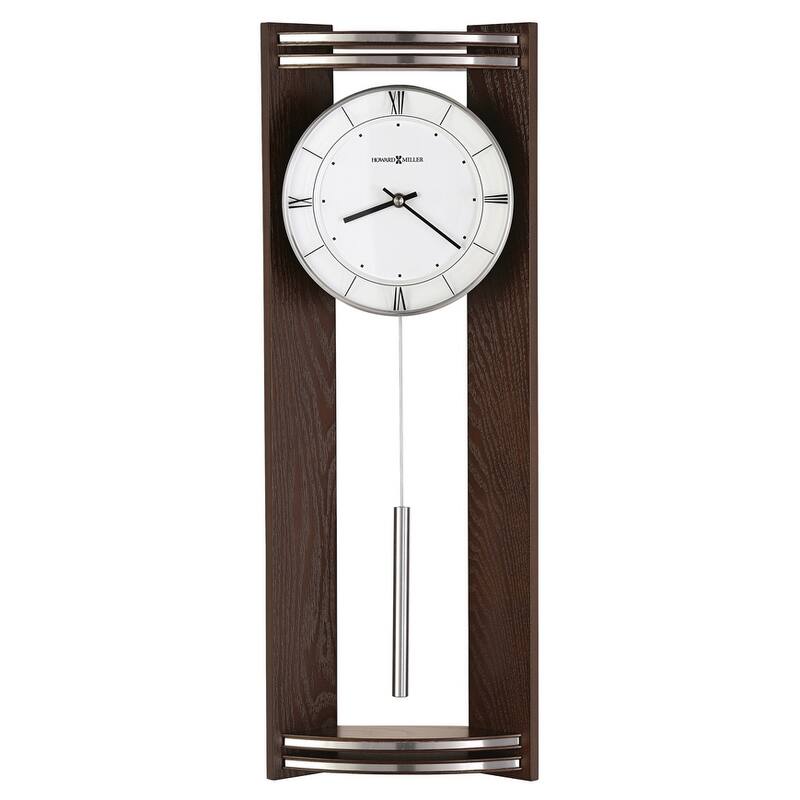 Howard Miller Deco Wall Clock - Brown
