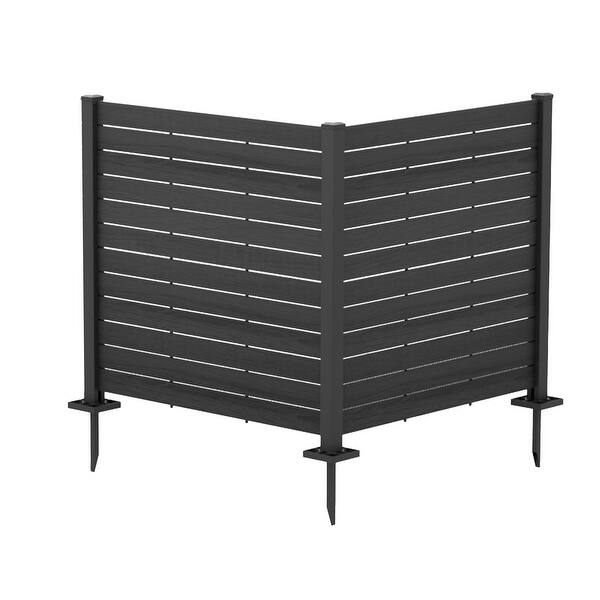 Kozyard 50"W x 47"H Outdoor Privacy Screens Fence Kit for Outside Backyard Patio
