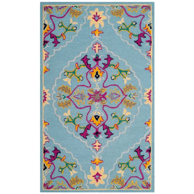 SAFAVIEH Handmade Bellagio Junie Medallion Wool Rug