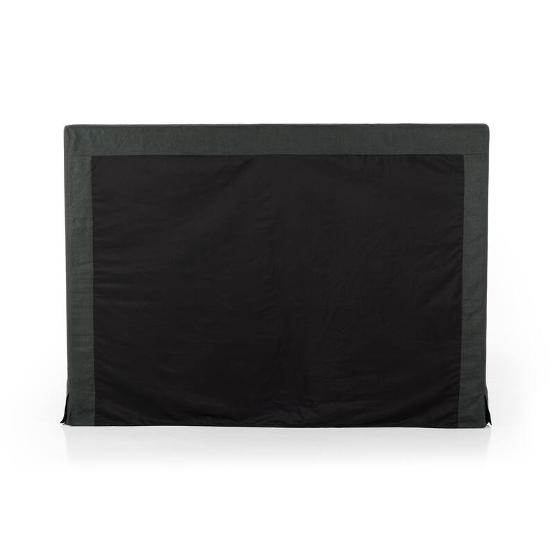 Zuniga Slipcover Bed-Brussels Pine-King