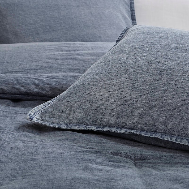 3PCS Full/Queen Twill Washed Comforter Set