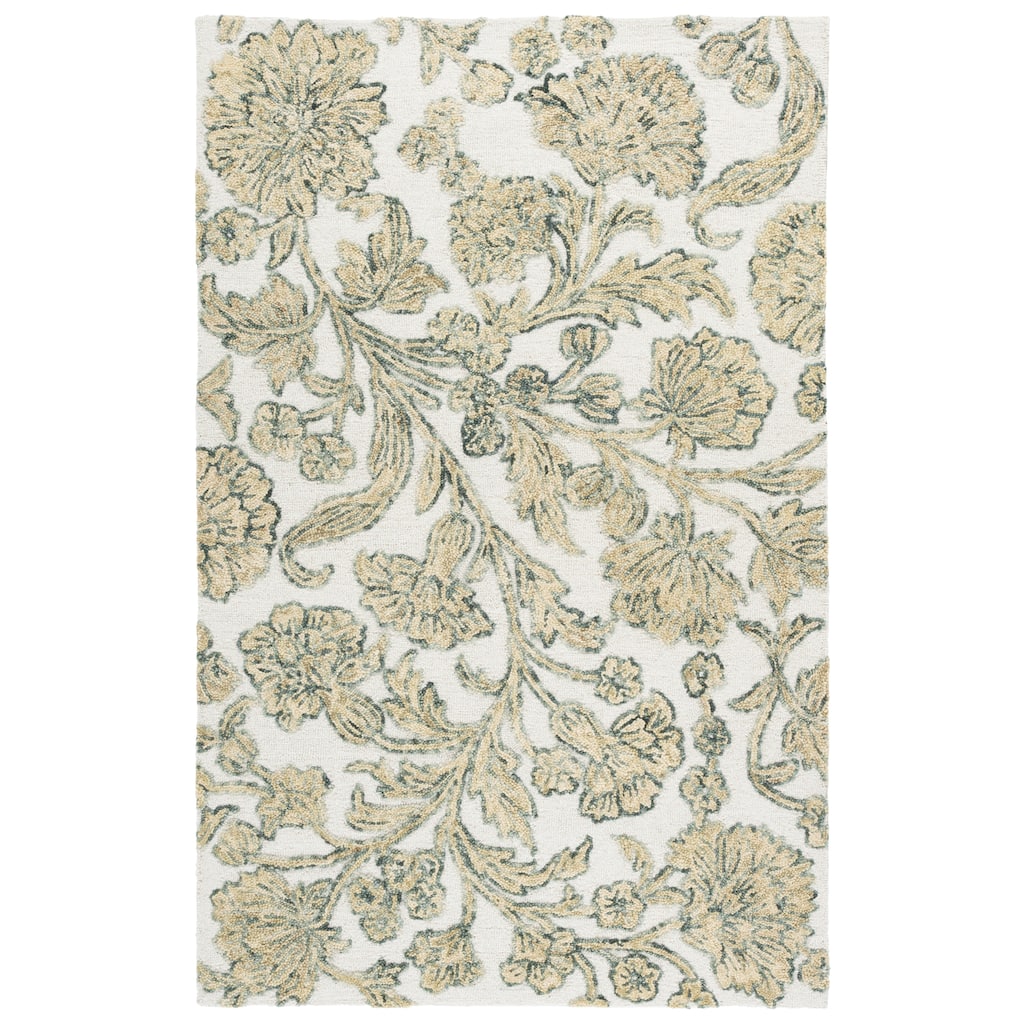 SAFAVIEH Handmade Jardin Clodette Floral Wool Rug