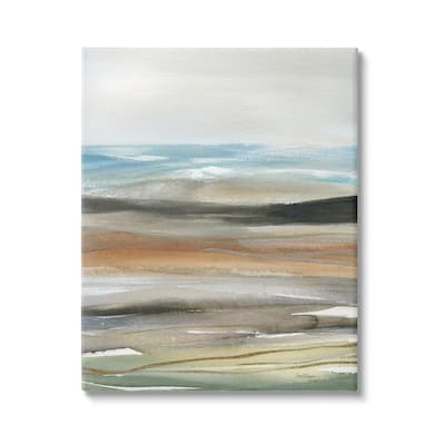 Stupell Abstract Landscape Painting Canvas Wall Art by Carol Robinson