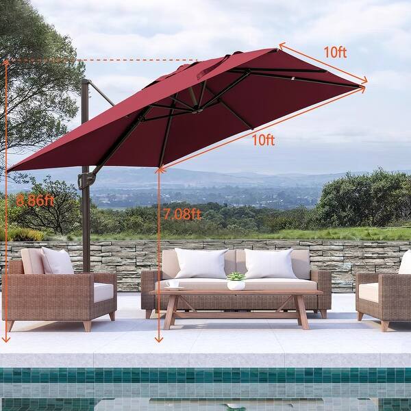 abba patio umbrella stand with wheels Abba Patio 11 lbs. Plastic Patio Umbrella Base in Bronze