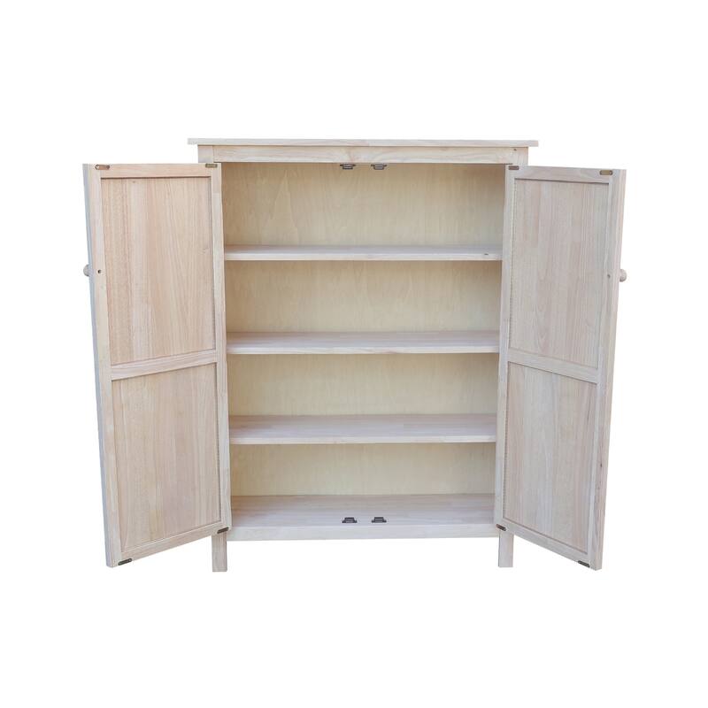 Solid Wood Storage Cabinet Cupboard