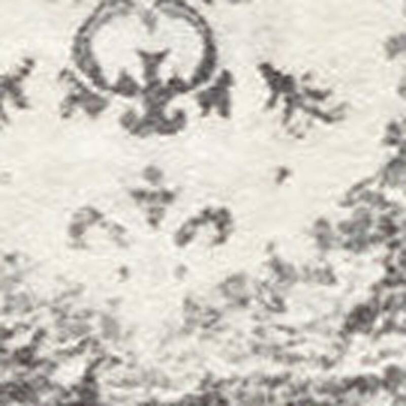 HomeRoots Medallion Traditional Rectangle Area Rug