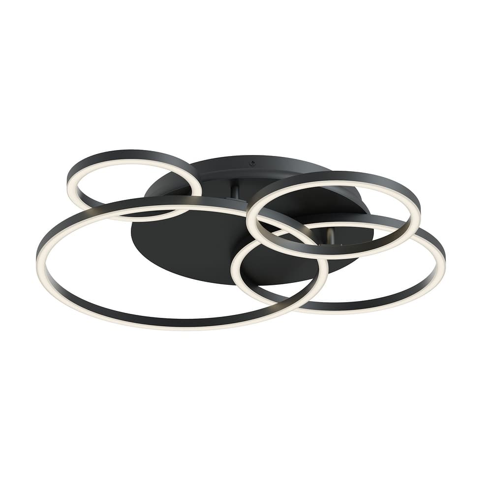 AFX ORBF24LAJD1 Orbit 24" Wide LED Semi-Flush Ceiling Fixture