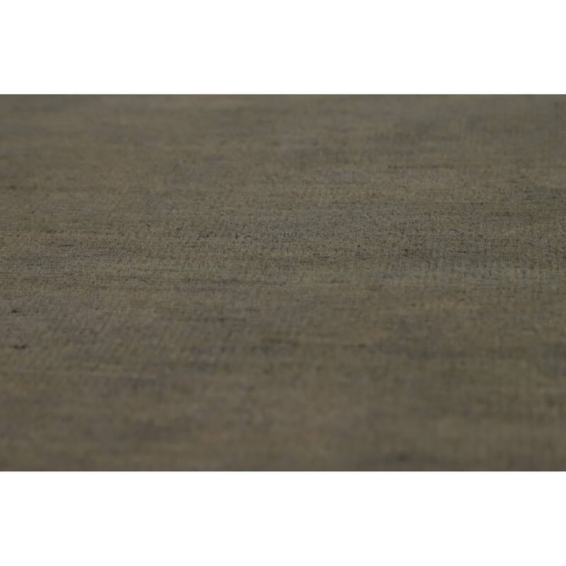 Gray & Beige Gabbeh Oriental Area Rug Handmade Wool Carpet - 7'10" x 9'6"